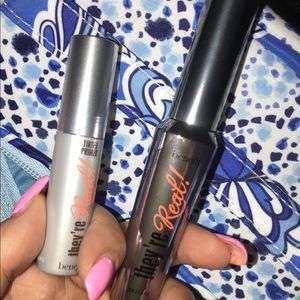 Full Size benefit mascara. Mini lash tinter.